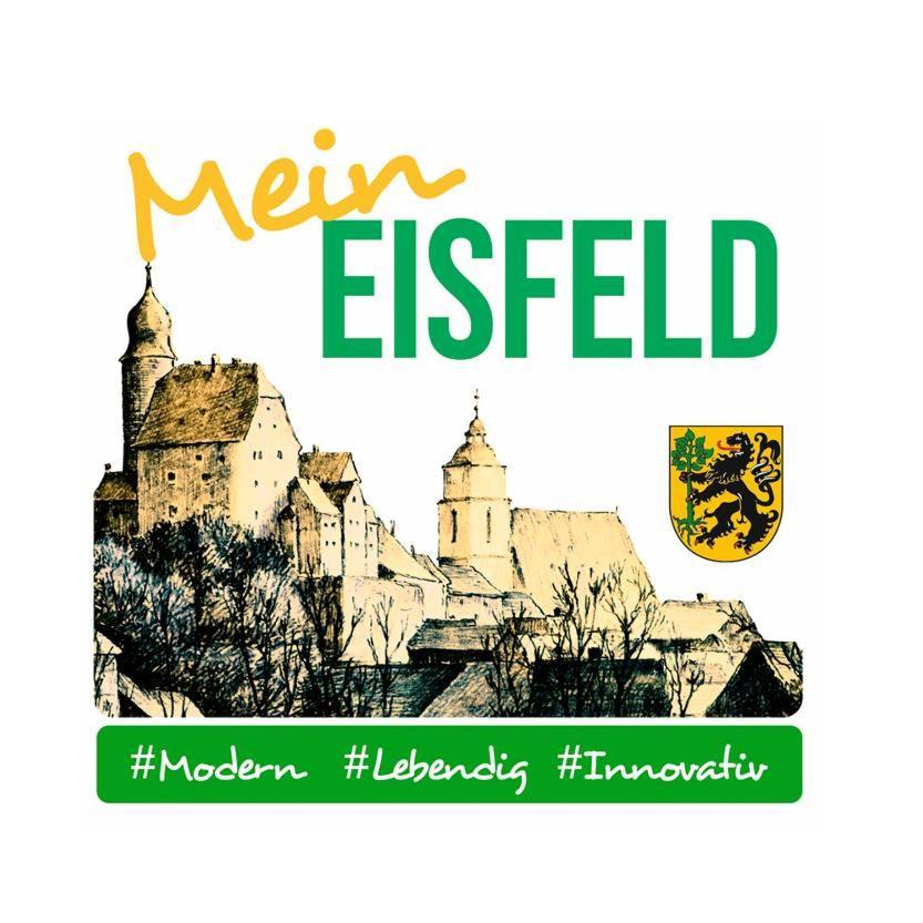 Ferienwohnung Storchennest Eisfeld Eksteriør billede